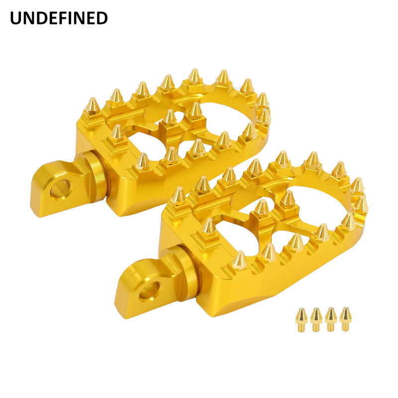 Széles lábtartók Golden MX Offroad lábtartók Chopper Bobber lábtartó Harley Dyna Fatboy Sportster 883 Softail StreetBob Touringhoz