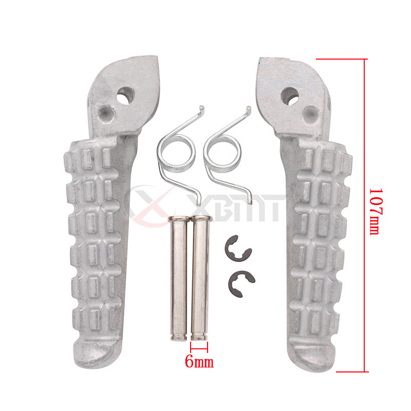 Predné a zadné stupačky pre motocykle Ducati Monster 696 796 2009 2010 2011 2012 2013 2014