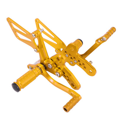 Motocyklové hliníkové CNC nastaviteľné stúpačky, pedále, zadná sada pre SUZUKI GSXR1300 GSXR 1300 Hayabusa 1999-2013