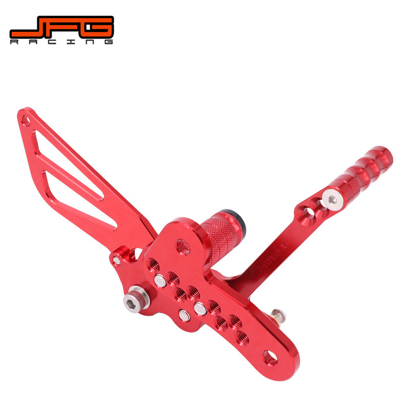 Motocyklové hliníkové CNC nastaviteľné stúpačky, pedále, zadná sada pre SUZUKI GSXR1300 GSXR 1300 Hayabusa 1999-2013