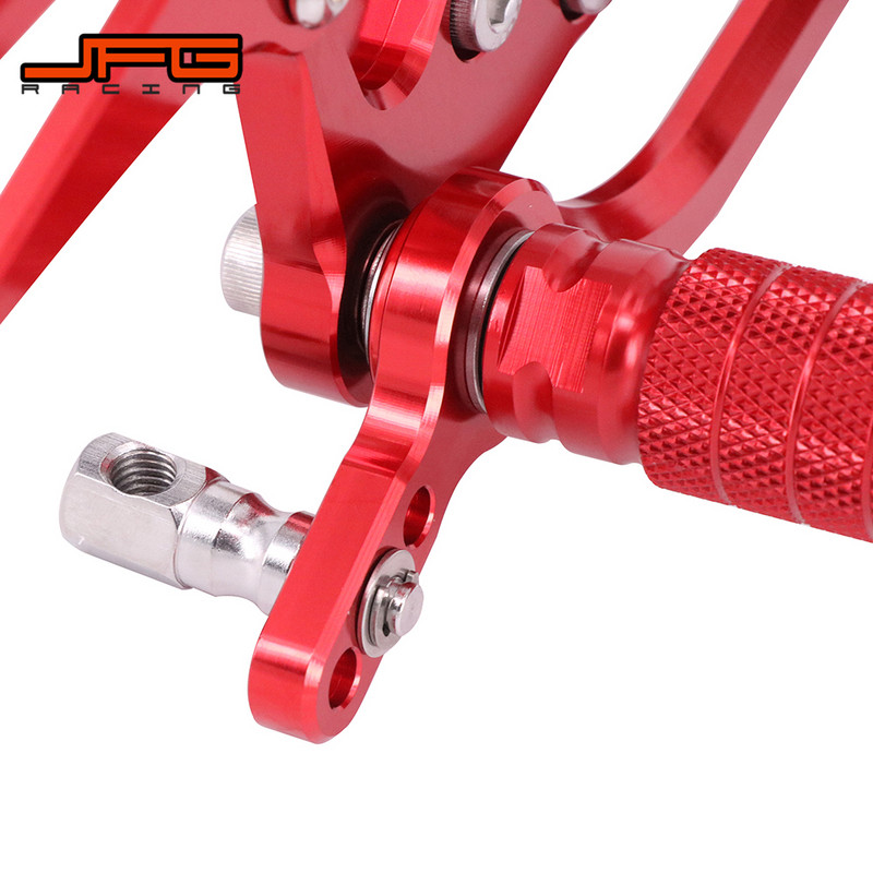 Motocyklové hliníkové CNC nastaviteľné stúpačky, pedále, zadná sada pre SUZUKI GSXR1300 GSXR 1300 Hayabusa 1999-2013