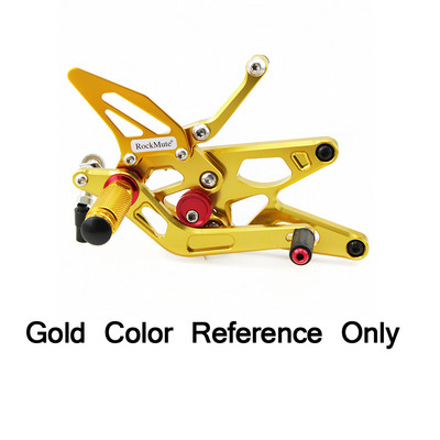 CNC alumínium állítható háttámlák Triumph DAYTONA 675/ R 2013 2014 2015 2016 2017 2018 motorkerékpár hátsó készletek lábtartókhoz