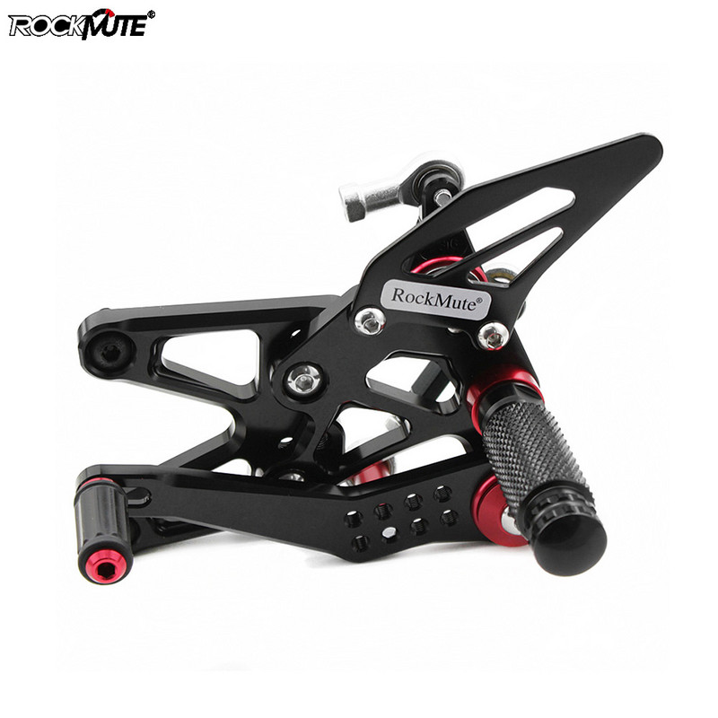 CNC alumínium állítható háttámlák Triumph DAYTONA 675/ R 2013 2014 2015 2016 2017 2018 motorkerékpár hátsó készletek lábtartókhoz