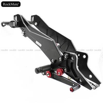 Zadné sady pre motocyklové preteky Kawasaki Z800 2013 2014 2015 2016 Nastaviteľná opierka na nohy, radiaca páka, brzdový pedál, zadná sada nôh