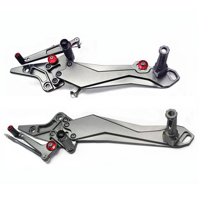 Zadné sady pre motocyklové preteky Kawasaki Z800 2013 2014 2015 2016 Nastaviteľná opierka na nohy, radiaca páka, brzdový pedál, zadná sada nôh