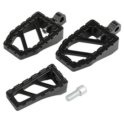 Motorkerékpár lábtartók MX széles, zsíros lábtartók pedálok váltókarokkal Harley Sportster XL 883 1200 Dyna Street Bob Bobber Custom