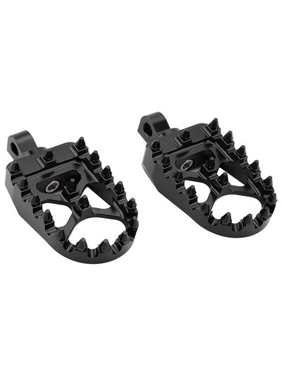 Motorkerékpár lábtartók MX széles, zsíros lábtartók pedálok váltókarokkal Harley Sportster XL 883 1200 Dyna Street Bob Bobber Custom