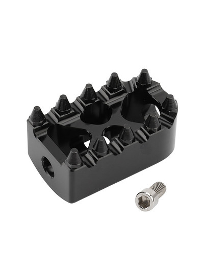 Motorkerékpár lábtartók MX széles, zsíros lábtartók pedálok váltókarokkal Harley Sportster XL 883 1200 Dyna Street Bob Bobber Custom