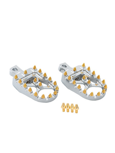 Motorkerékpár lábtartók MX széles, zsíros lábtartók pedálok váltókarokkal Harley Sportster XL 883 1200 Dyna Street Bob Bobber Custom