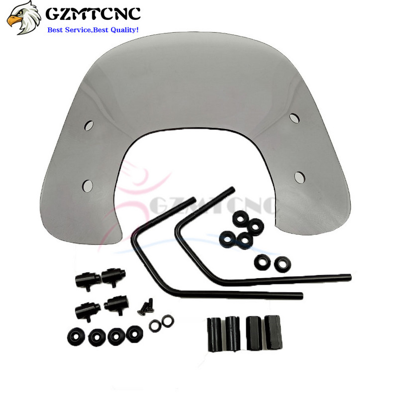 Pre Piaggio Vespa Primavera 150 125 2013-2022 Čelné sklo s montážnym držiakom Deflektor vetra Čelné sklo Scooter Flyscreen