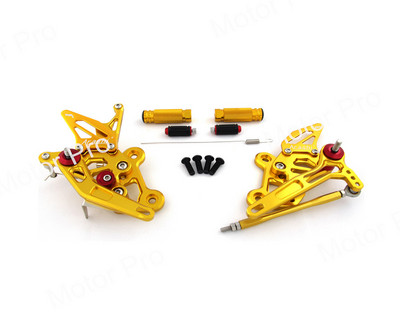 Reguliuojamos pėdų atramos, skirtos SUZUKI GSR 750 2011 - 2017 Motociklų Priedai Kojos Kaištis Rearsets Pedalas GSX-S750 GSXS750Z 2015 - 2021 m.