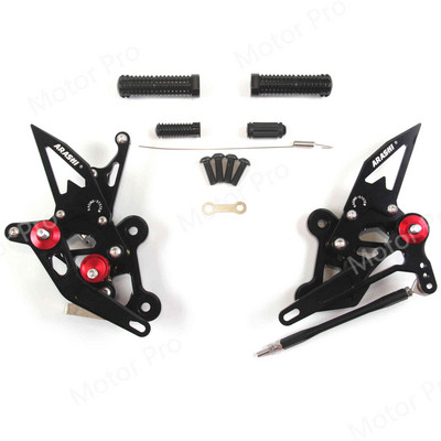 Reguliuojamos pėdų atramos, skirtos SUZUKI GSR 750 2011 - 2017 Motociklų Priedai Kojos Kaištis Rearsets Pedalas GSX-S750 GSXS750Z 2015 - 2021 m.