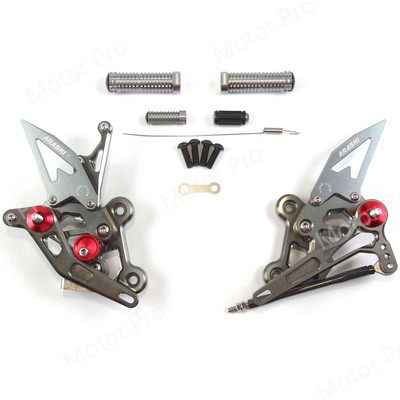 Reguliuojamos pėdų atramos, skirtos SUZUKI GSR 750 2011 - 2017 Motociklų Priedai Kojos Kaištis Rearsets Pedalas GSX-S750 GSXS750Z 2015 - 2021 m.