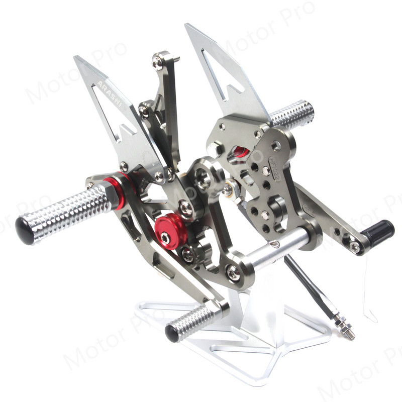 Reguliuojamos pėdų atramos, skirtos SUZUKI GSR 750 2011 - 2017 Motociklų Priedai Kojos Kaištis Rearsets Pedalas GSX-S750 GSXS750Z 2015 - 2021 m.