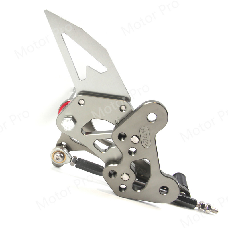 Reguliuojamos pėdų atramos, skirtos SUZUKI GSR 750 2011 - 2017 Motociklų Priedai Kojos Kaištis Rearsets Pedalas GSX-S750 GSXS750Z 2015 - 2021 m.