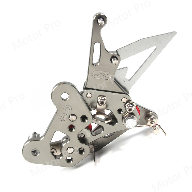 Reguliuojamos pėdų atramos, skirtos SUZUKI GSR 750 2011 - 2017 Motociklų Priedai Kojos Kaištis Rearsets Pedalas GSX-S750 GSXS750Z 2015 - 2021 m.