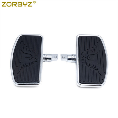 ZORBYZ motorkerékpár fekete állítható hátsó utas padlólap lábtartó lábtartó Harley Sportster 883 1200 Dynahoz