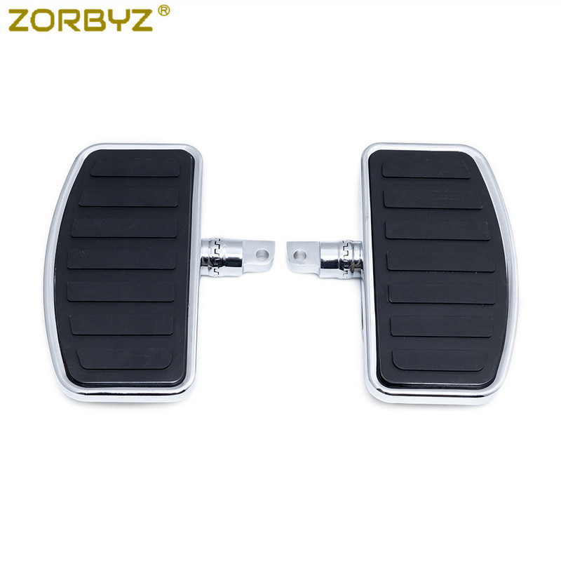 ZORBYZ motorkerékpár fekete állítható hátsó utas padlólap lábtartó lábtartó Harley Sportster 883 1200 Dynahoz