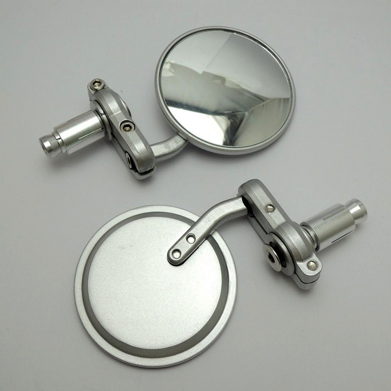 1 pár 7/8-palcových univerzálnych okrúhlych koncoviek riadidiel motocykla spätných zrkadiel