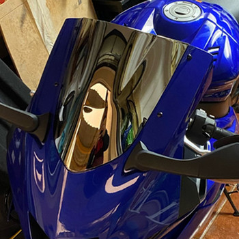Предно стъкло за Yamaha YZF R6 600 R7 700 YZFR6 YZFR7 2017-2022 Двойно балонно предно стъкло Аксесоари за мотоциклети Дефлектор на обтекателя