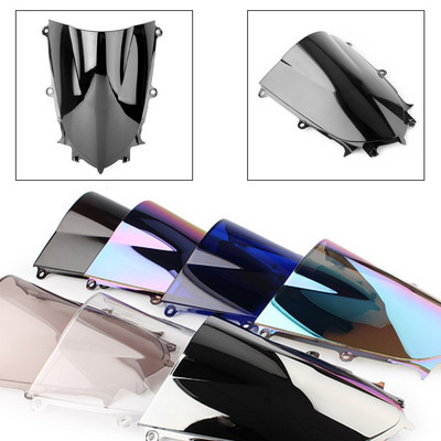 Szélvédő Yamaha YZF R6 600 R7 700 YZFR6 YZFR7 2017-2022 Dupla buborékos szélvédő motorkerékpár-tartozékok burkolatterelő