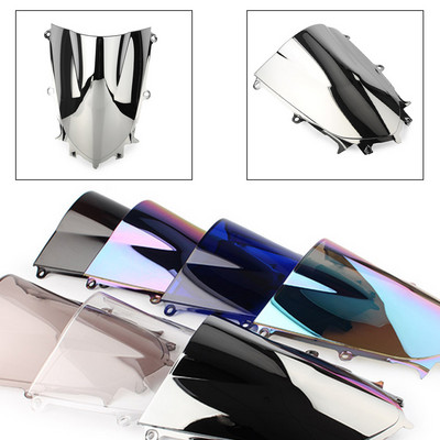 Szélvédő Yamaha YZF R6 600 R7 700 YZFR6 YZFR7 2017-2022 Dupla buborékos szélvédő motorkerékpár-tartozékok burkolatterelő