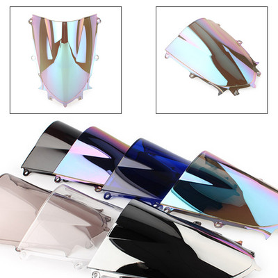 Szélvédő Yamaha YZF R6 600 R7 700 YZFR6 YZFR7 2017-2022 Dupla buborékos szélvédő motorkerékpár-tartozékok burkolatterelő