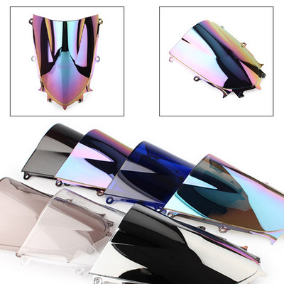 Szélvédő Yamaha YZF R6 600 R7 700 YZFR6 YZFR7 2017-2022 Dupla buborékos szélvédő motorkerékpár-tartozékok burkolatterelő