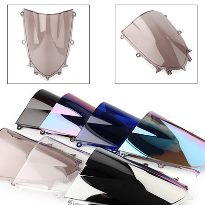 Szélvédő Yamaha YZF R6 600 R7 700 YZFR6 YZFR7 2017-2022 Dupla buborékos szélvédő motorkerékpár-tartozékok burkolatterelő