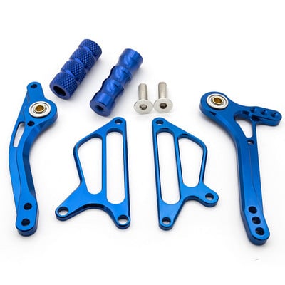 Motorkerékpár hátsó lábszár lábszár pedál fék sebességváltó váltókar + szárny Kawasaki Z750 Z 750 2004-2006 tartozékokhoz