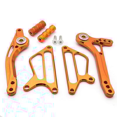 Motorkerékpár hátsó lábszár lábszár pedál fék sebességváltó váltókar + szárny Kawasaki Z750 Z 750 2004-2006 tartozékokhoz