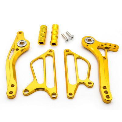 Motorkerékpár hátsó lábszár lábszár pedál fék sebességváltó váltókar + szárny Kawasaki Z750 Z 750 2004-2006 tartozékokhoz