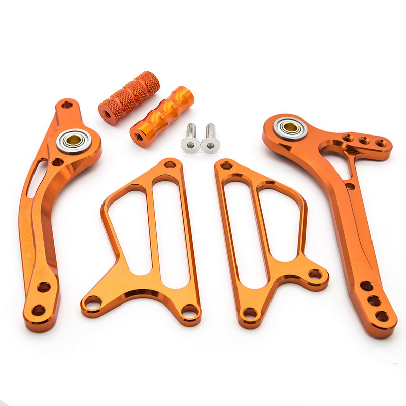 Motorkerékpár hátsó lábszár lábszár pedál fék sebességváltó váltókar + szárny Kawasaki Z750 Z 750 2004-2006 tartozékokhoz