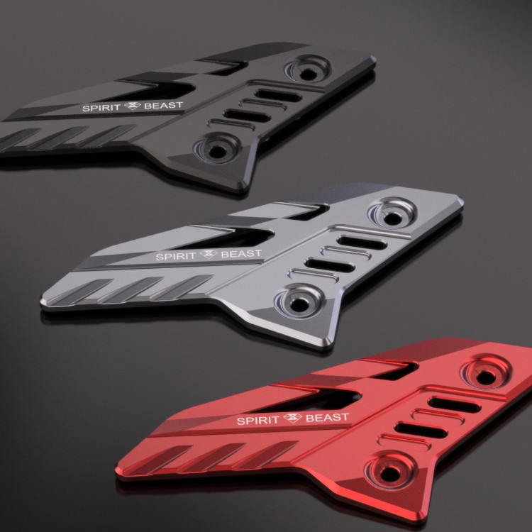 Motorkerékpár lábvédő lemez első lábtartó konzol lábpedál csap CFMOTO 450SR-hez