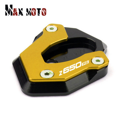 KAWASAKI Z650RS Z650 RS Z 650RS Z 650RS 2021 2022 motorkerékpárhoz, CNC kitámasztó láb oldalsó állvány hosszabbító alátét tartólemeze nagyítás