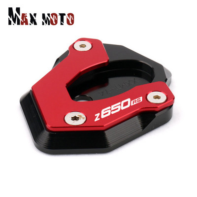 KAWASAKI Z650RS Z650 RS Z 650RS Z 650RS 2021 2022 motorkerékpárhoz, CNC kitámasztó láb oldalsó állvány hosszabbító alátét tartólemeze nagyítás