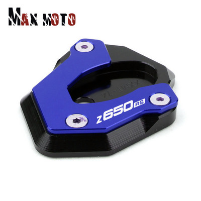 KAWASAKI Z650RS Z650 RS Z 650RS Z 650RS 2021 2022 motorkerékpárhoz, CNC kitámasztó láb oldalsó állvány hosszabbító alátét tartólemeze nagyítás