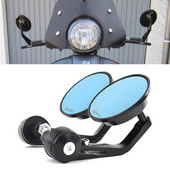 Oglindă Motocicletă Maner din aluminiu Capăt bară Oglinzi laterale retrovizoare Accesorii pentru Vespa GT GTS GTV 60 125 200 250 300 300ie