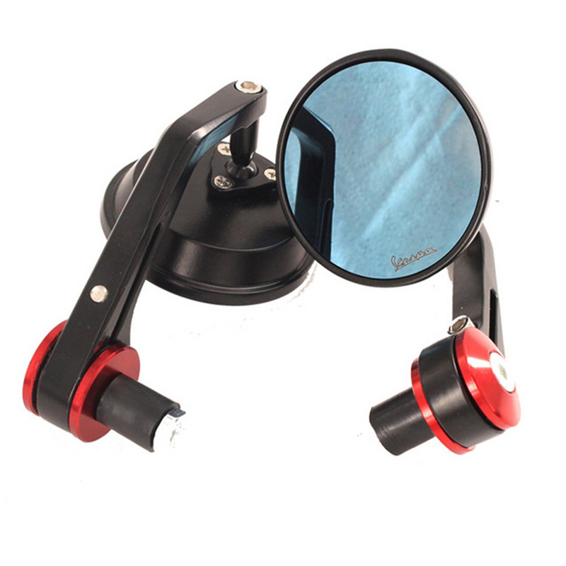 Motorkerékpár tükör alumínium kormányrúd vége Hátsó oldalsó tükrök Tartozékok Vespa GT GTS GTV 60 125 200 250 300 300ie