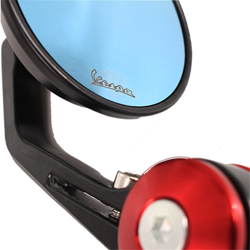 Motorkerékpár tükör alumínium kormányrúd vége Hátsó oldalsó tükrök Tartozékok Vespa GT GTS GTV 60 125 200 250 300 300ie