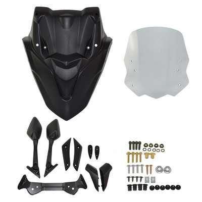 Szélvédő Szélvédő Szélterelő Üveg Első maszk panel Hátsó tükör Yamaha N-MAX 125 155 NMAX125 NMAX155 2021 2022
