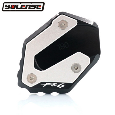 Motocyklový CNC stojan, bočný stojan, podperná doska, zväčšená pre YAMAHA FZ6 FAZER FZ6R FZ6-S2 2004-2009