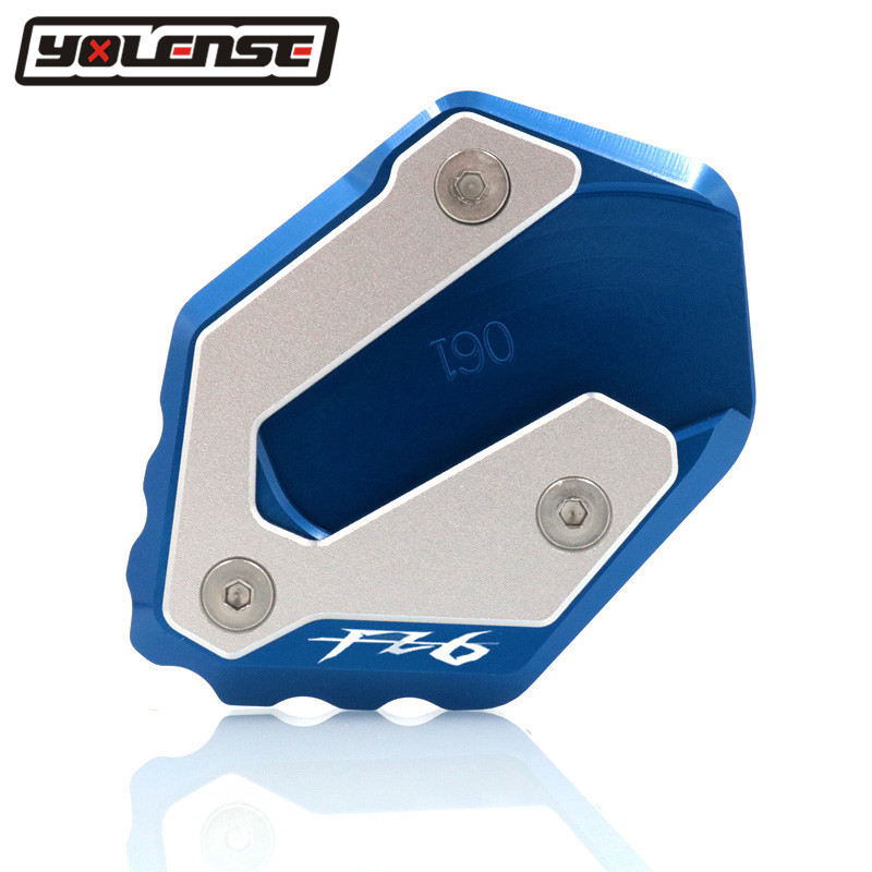 Motocyklový CNC stojan, bočný stojan, podperná doska, zväčšená pre YAMAHA FZ6 FAZER FZ6R FZ6-S2 2004-2009