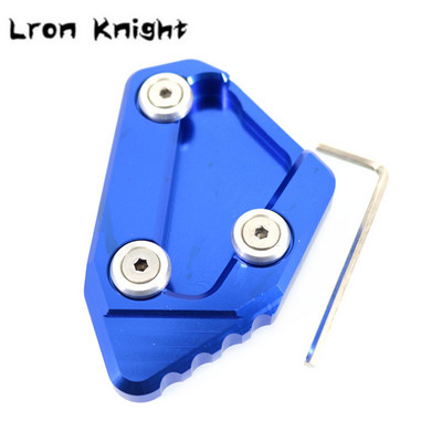 SUZUKI GSXR1000 GSX-R1000 GSXR 1000 GSX R1000 2009-2016 motorkerékpárhoz, CNC támasztó talp láb oldalsó állvány hosszabbító lemez alátét