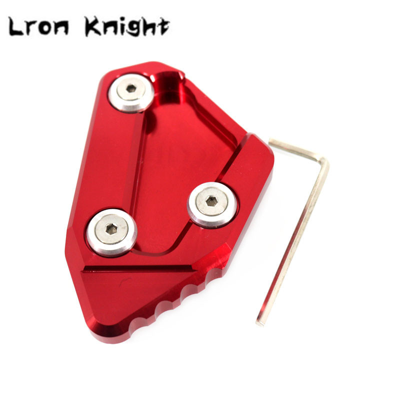 SUZUKI GSXR1000 GSX-R1000 GSXR 1000 GSX R1000 2009-2016 motorkerékpárhoz, CNC támasztó talp láb oldalsó állvány hosszabbító lemez alátét