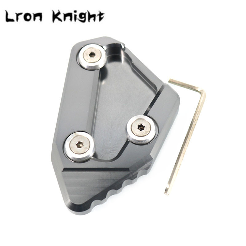 SUZUKI GSXR1000 GSX-R1000 GSXR 1000 GSX R1000 2009-2016 motorkerékpárhoz, CNC támasztó talp láb oldalsó állvány hosszabbító lemez alátét