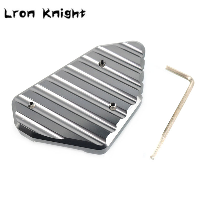 SUZUKI GSXR1000 GSX-R1000 GSXR 1000 GSX R1000 2009-2016 motorkerékpárhoz, CNC támasztó talp láb oldalsó állvány hosszabbító lemez alátét