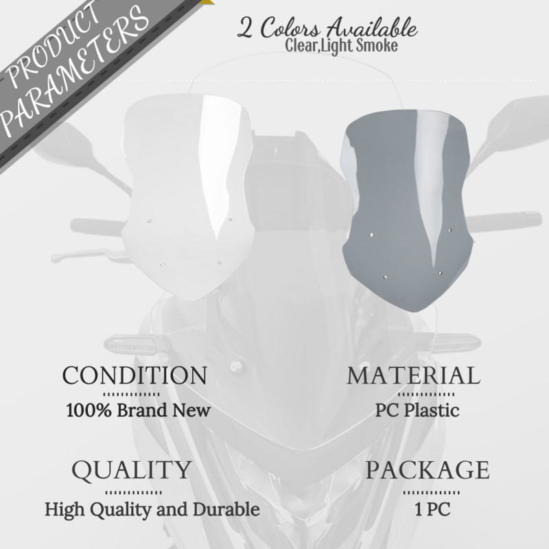 Motorkerékpár szélvédő szélvédő NC 750X tartozékok Honda NC750X NC 750 X 2021 szélvédő ablakvédő alkatrészeihez