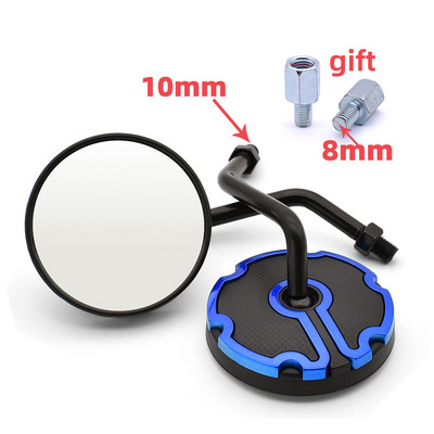 Univerzálne motocyklové príslušenstvo Spätné zrkadlá pre motocykle 10 mm upravené pre Honda CBR1000RR CBR1100XX PCX 125 PCX 150 CR80R