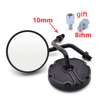 Univerzálne motocyklové príslušenstvo Spätné zrkadlá pre motocykle 10 mm upravené pre Honda CBR1000RR CBR1100XX PCX 125 PCX 150 CR80R